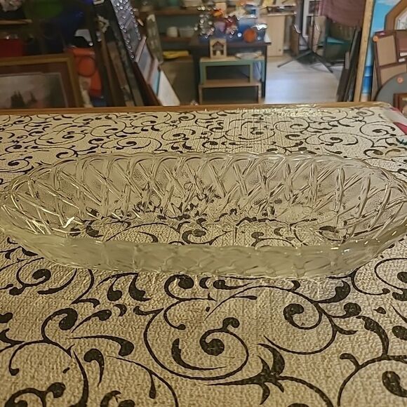 Indiana Glass Celery Dish - Picture 3 of 7